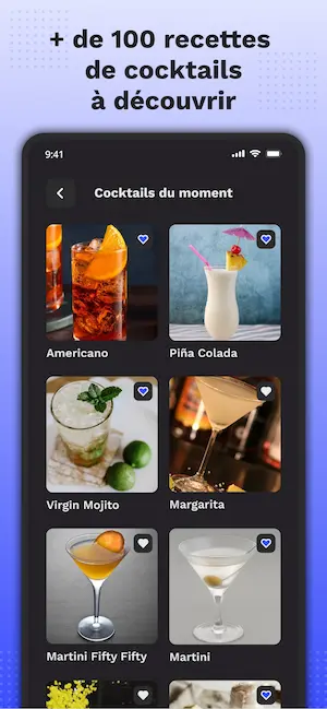 Anteprima dell'app Passion Cocktail
