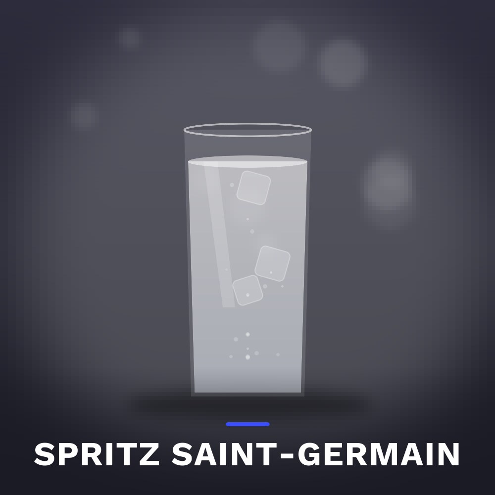 Foto des Cocktails Spritz Saint-Germain