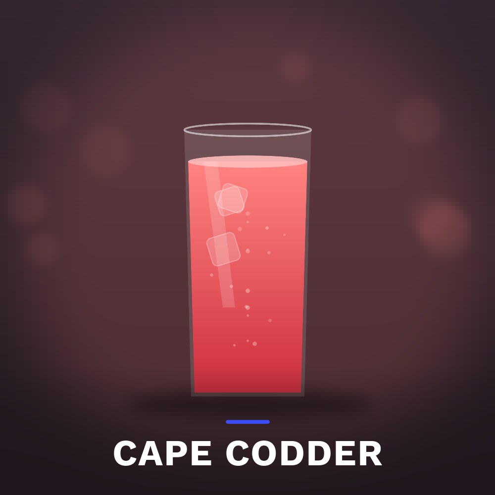 Photo of the Cape Codder cocktail