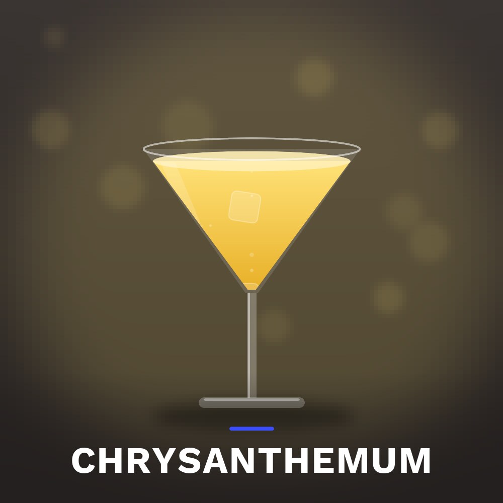 Photo of the Chrysanthemum cocktail